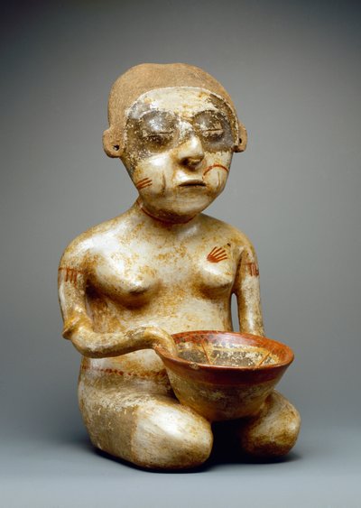 Seated female (pair to 422938) by Nayarit